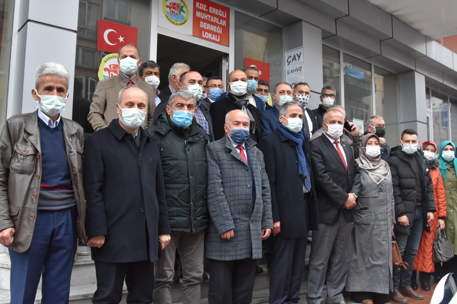 Bozkurt ekibiyle tebrik ziyaretinde bulundu