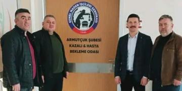 Şube Başkanı Turan, Özel Odayı Hastaneden açıkladı