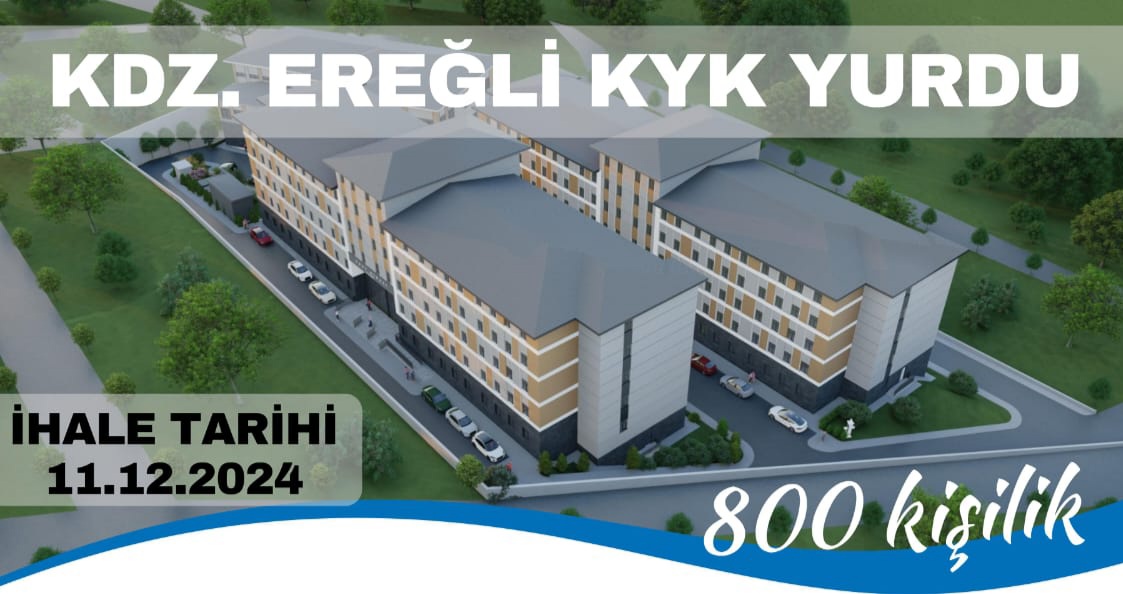 Vekil Bozkurt, Ereğli’ye yeni yurt müjdesi açıkladı