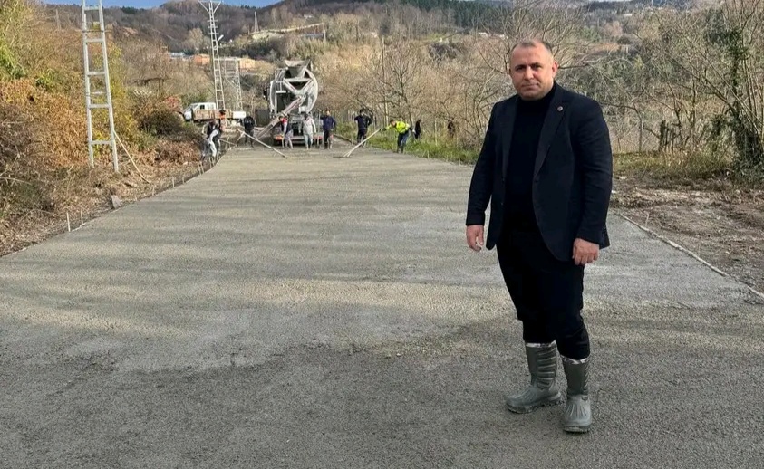 Çizmeli Başkan’dan Müjde: Kızılsu Yolu Betonu Tamamlandı!