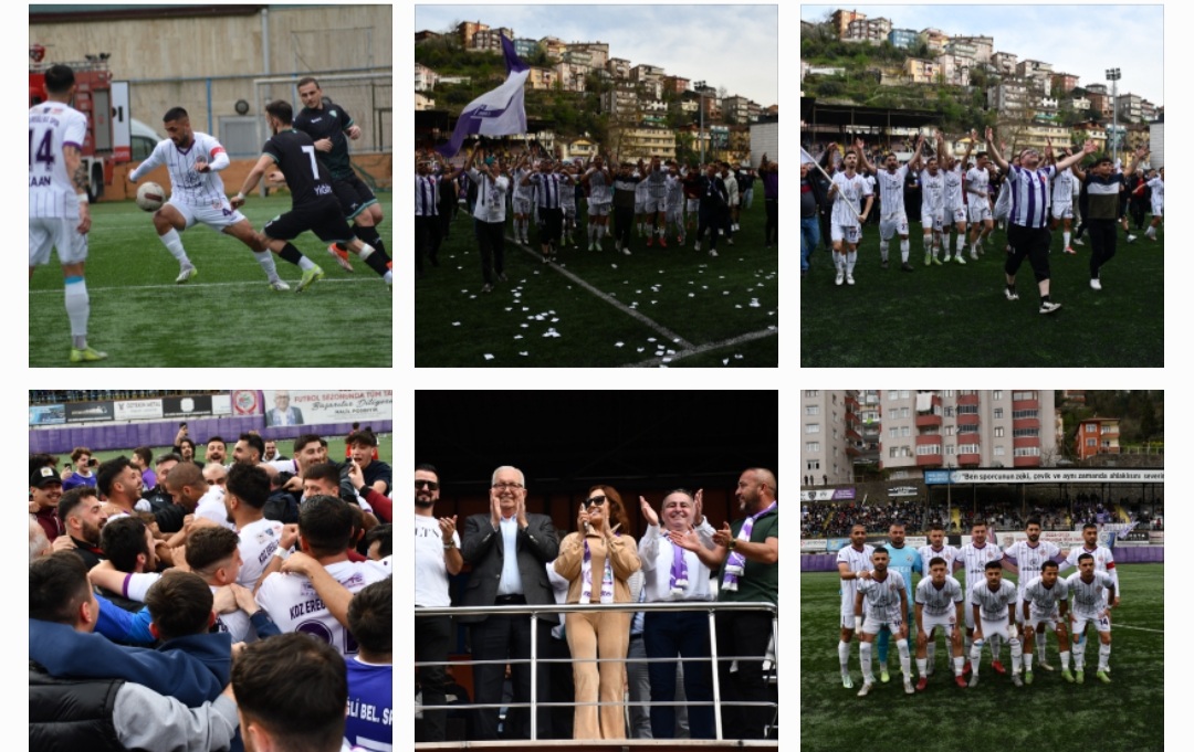 3. Lig hasreti sona erdi Hiç bir engel kalmadı, Ereğli Belediyespor Şampiyonluğunu ilan etti
