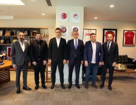 TFF’de Ereğli Temsili: Başkan Yılmaz ve Yönetim Heyeti Riva’da