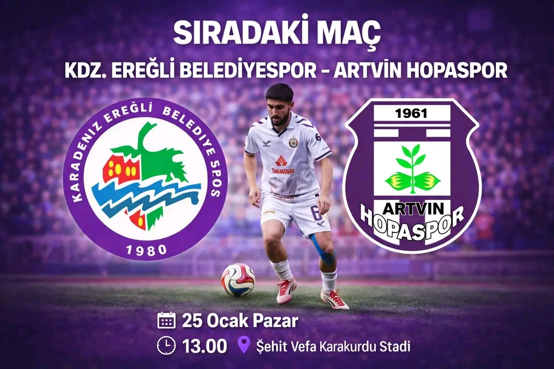 EREĞLİ BELEDİYESPOR’DA TEK HEDEF 3 PUAN: TRİBÜNLER DOLSUN, ZAFER GELSİN!