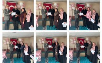 GÖKTEPE’DE KUR’AN KURSUNDA MEZUNİYET SEVİNCİ