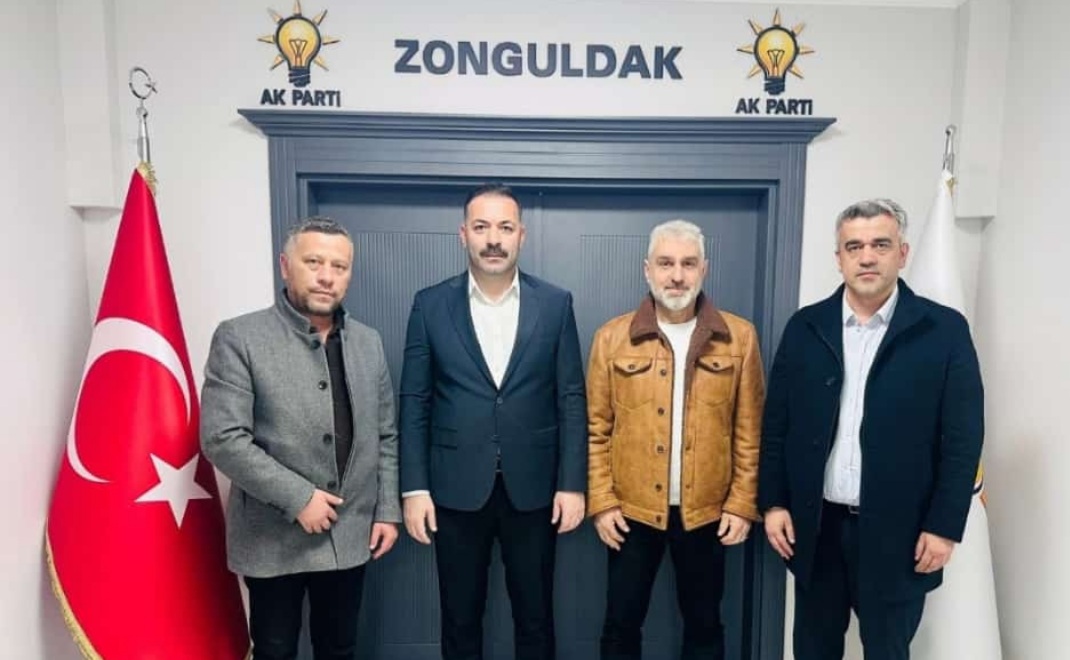 AK Parti Gülüç, Kandilli, Ormanlı Belde Başkanlarından İl Başkanlığı’na Ziyaret