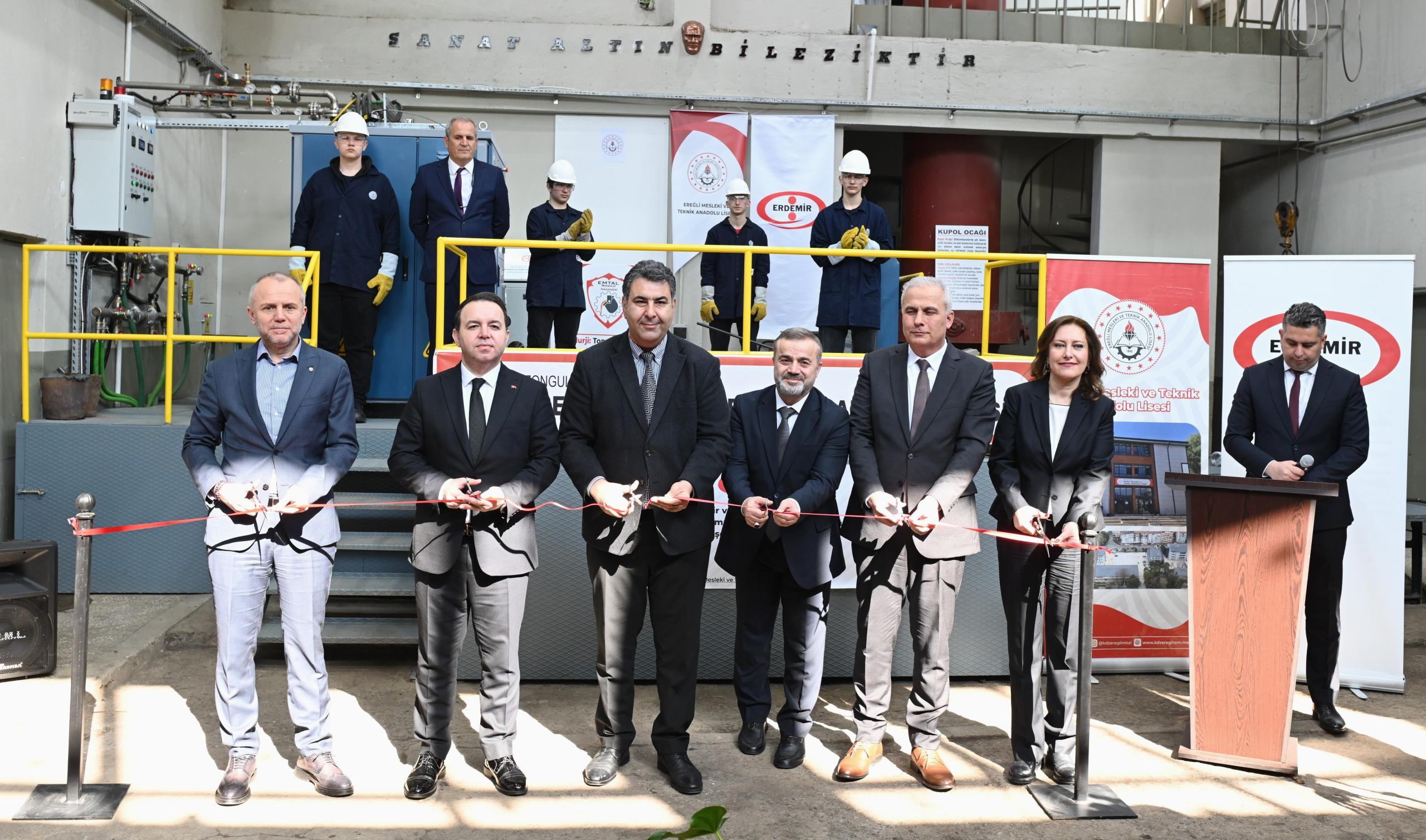 Erdemir’den Mesleki Eğitime Stratejik Katkı