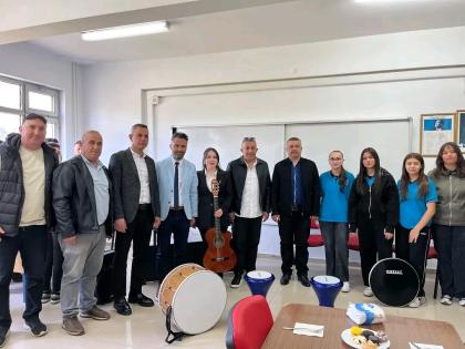 Aksoy: “Derneğimizin Katkısıyla Müzik Odası Öğrencilerimize Kazandırıldı”