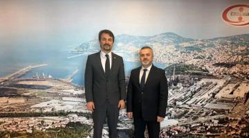 Vekil Eylem Ertuğrul’dan ERDEMİR Genel Müdürü Yazıcı’ya Ziyaret