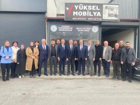 Vekil Bozkurt ve Başkan Andiç’ten Ereğli’de Yüksel’e “Hayırlı Olsun” Ziyareti