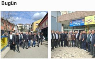 VEKİL BOZKURT, SUBAŞI’NDA VE ÇAYLIOĞLU’NDA MUHTARLARLA BULUŞTU, ÇALIŞMALARI İNCELEDİ