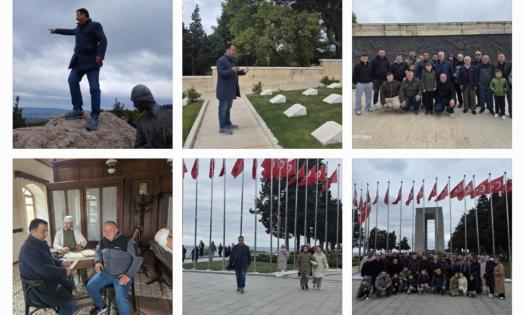 KIZILCA KÖYÜ’NDEN ÇANAKKALE’YE ANLAMLI ZİYARET