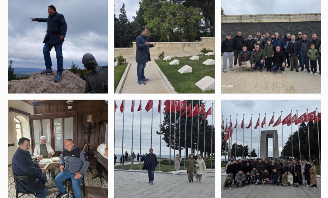 KIZILCA KÖYÜ’NDEN ÇANAKKALE’YE ANLAMLI ZİYARET