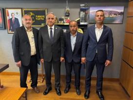 Abdullah Akay ve Varol Aksoy, Saffet Bozkurt ile Buluştu
