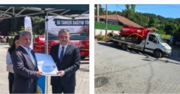 Muhtar Kasım Arslan’dan Yangınlara ve susuzluğa Karşı Güçlü Adım: Saltuklu Köyü Tankerini Aldı