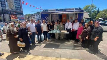 Ereğli’de Vekil Bozkurt ve Başkan Andiç Aşure ikram etti