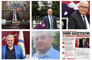 Yankı’ya Başkanlardan 13.Yılda Anlamlı Jest: Çiçeklerle Kutladılar