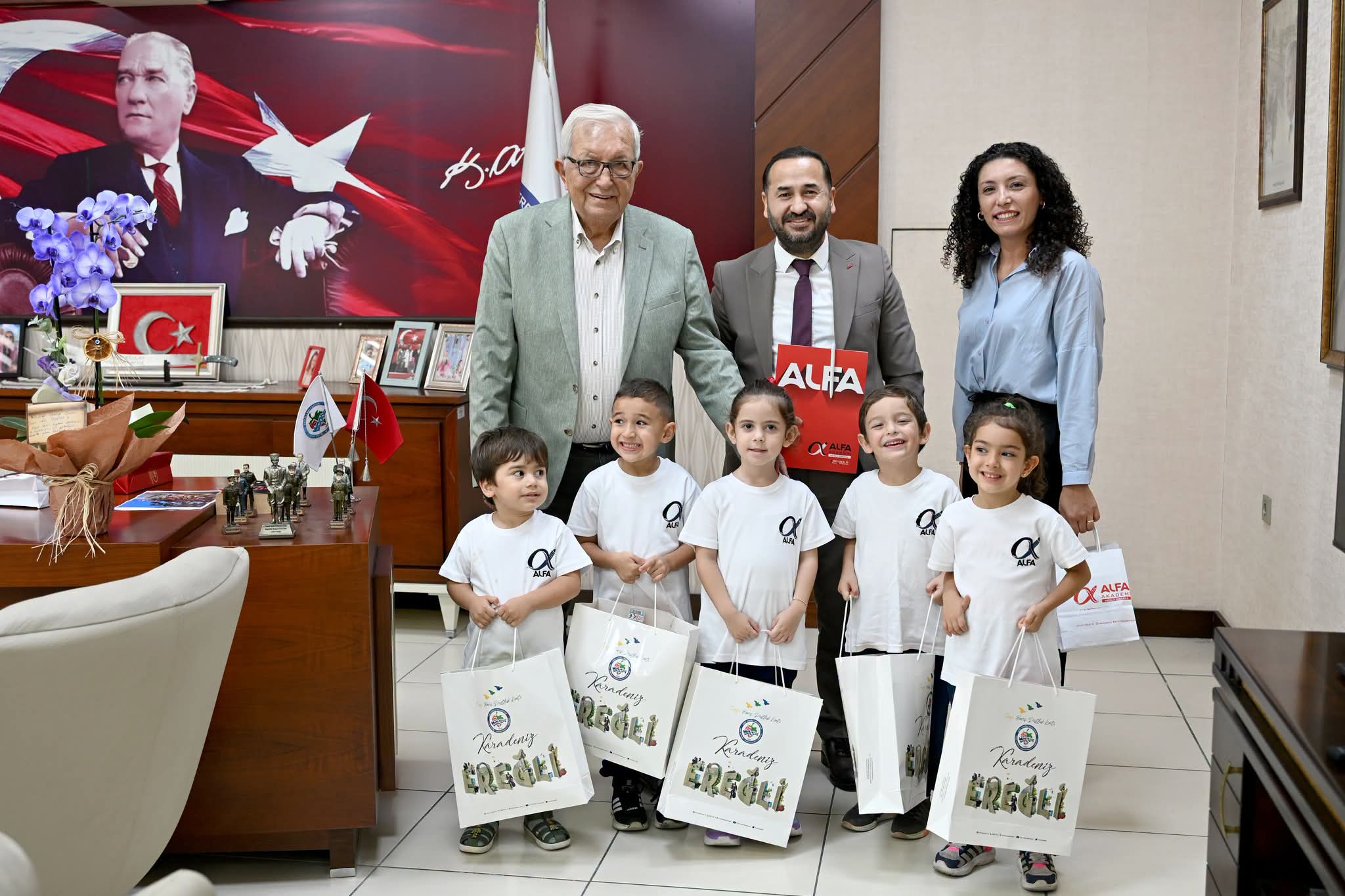 Alfa Akademi’nin Minikleri Posbıyık’ın Misafiri Oldu