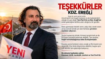 Yeni Başkan Boy’dan teşekkür açıklaması
