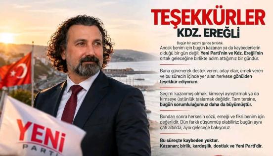 Yeni Başkan Boy’dan teşekkür açıklaması
