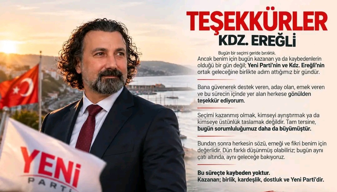 Yeni Başkan Boy’dan teşekkür açıklaması