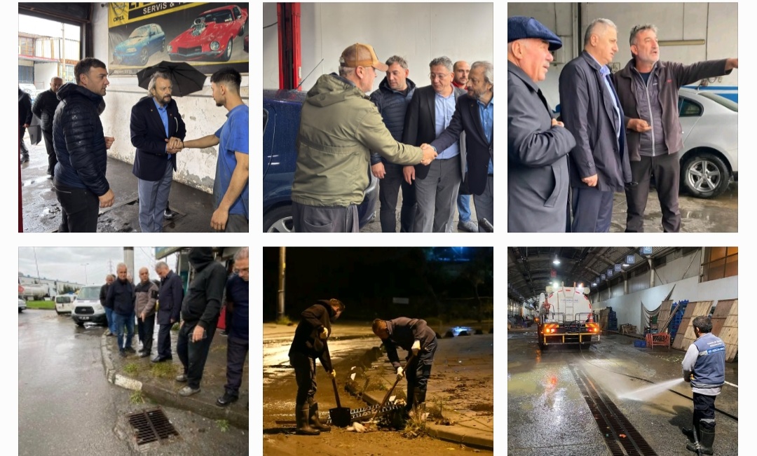 Ereğli’de Vekil Bozkurt ve TSO Başkanı Balcı, Sel Felaketinde Vatandaşları Dinlediler!
