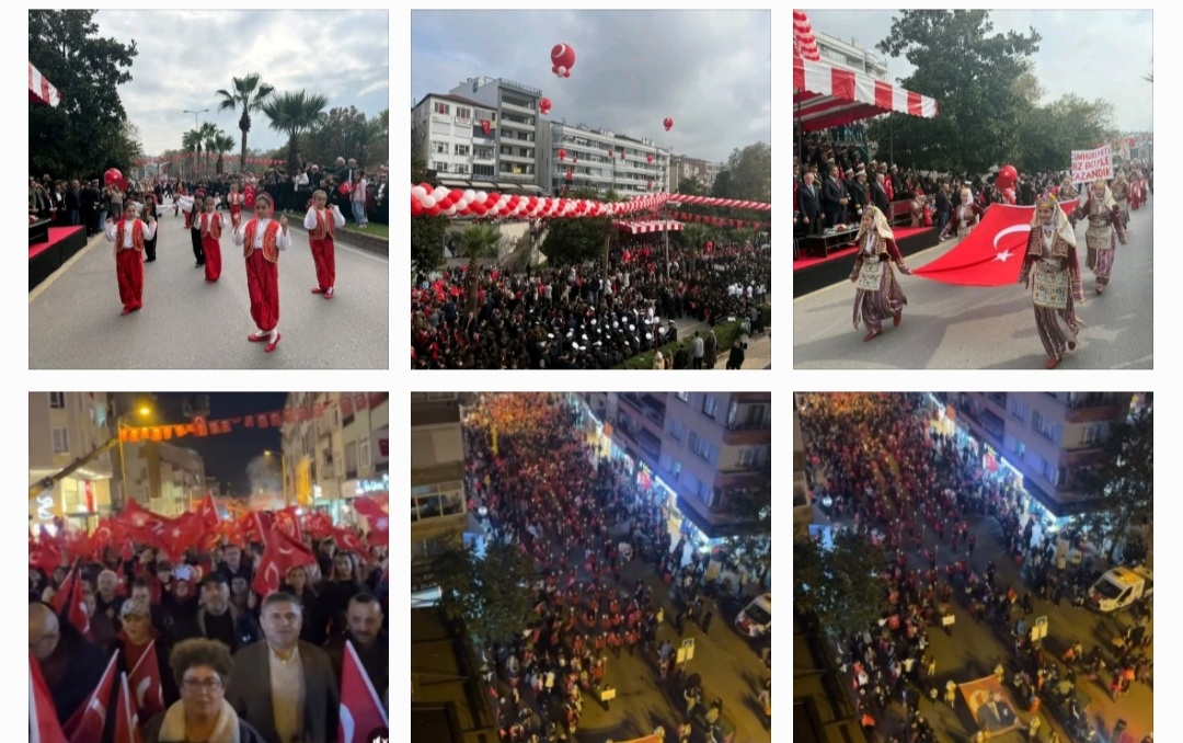EREĞLİ’DE CUMHURİYET COŞKUSU GÜNDÜZ DE GECE SOKAKLARA TAŞTI!